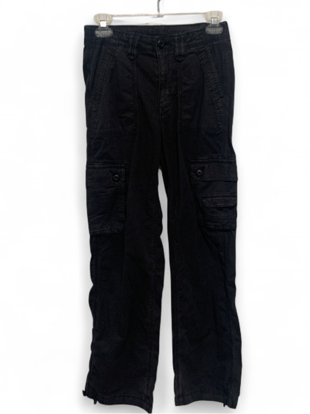 American Eagle Baggy Jogger Black Cargo Pants
